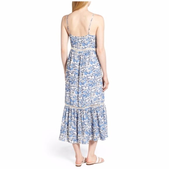 NWT CeCe by Cynthia Steffe Ivy Forest Maxi Dress - Picture 2 of 7